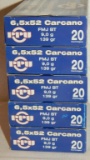 100 ROUNDS 6.5X52 CARCANO AMMO
