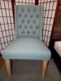 NEW BLUE DINING CHAIR