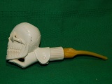 NOS SKULL MEERSCHAUM PIPE