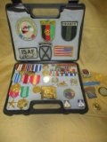 MILITARY PINS AND PATCH COLLECTION