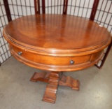 BROWN COFFEE TABLE WITH DRAWERS