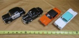 4 DIE CAST CARS