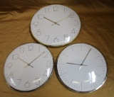 3 NEW CLOCKS