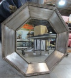 HEXAGON METAL MIRROR