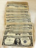 100 - $1.00 SILVER CERTIFICATES