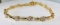 14K Yellow Gold Diamond Bracelet