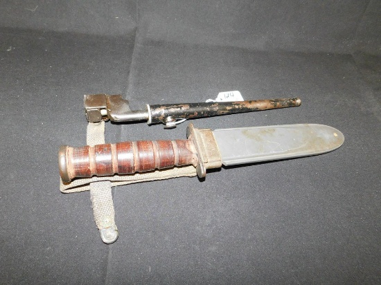 2 Vintage US Military Bayonet's/Knives