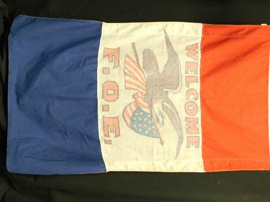 Vintage F.O.E. Flag