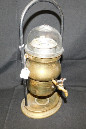 Vintage Copper Peculator Coffee Pot