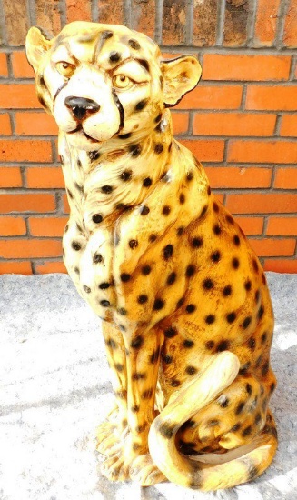 Italian Ceramic Cheetah