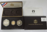 1989 US Congressional Gold/Silver Coin Set