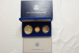 1986 Gold/Silver Liberty Coin Set