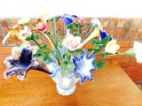 Gorgeous Murano Vase With Flowers