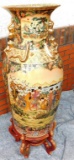 Large Satsuma Style Vase