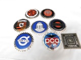 Large Lot Of Auto Club Car Badges