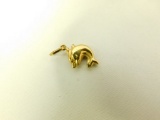 18K Gold Dolphin Pendant