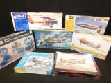 Large Lot Of 7 NIB Airplane Models