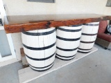 Unique Wooden Barrel Bar