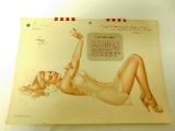 1947 Vargas Calendar Of Pin-Ups