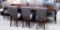 LARGE TABLE AND 8 CHAIRS