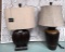 2 NEW STYLE CRAFT LAMPS