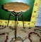 NEW FLOWER WOOD TOP END TABLE