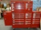 LARGE ROLLING RED TOOL BOX FULL OF TOOLS