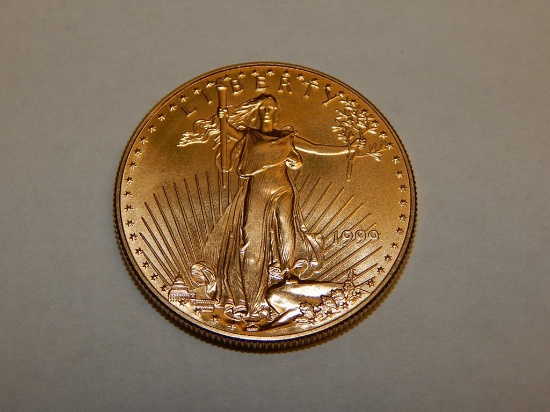 1999 1 OZ GOLD AMERICAN EAGLE COIN
