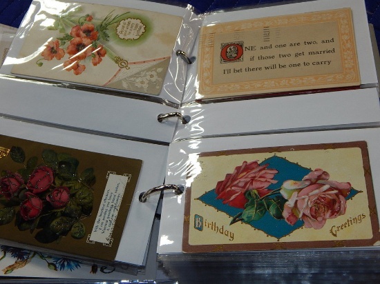 LARGE VINTAGE POSTCARD COLLECTION