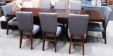 LARGE TABLE AND 8 CHAIRS