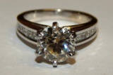FEATURE RING: 14K GOLD 2.00CT DIAMOND RING