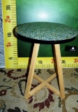 NEW INLAYED TOP END TABLE ROUND