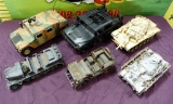 LOT OF MILITARY VEHICLES