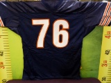 SIGNED STEVE McMICHAEL JERSEY CHICAGO BEARS