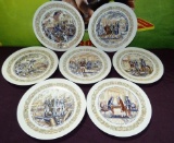 7 LIMOGE COLLECTOR PLATES