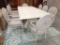 BEAUTIFUL MARBLE DINING TABLE AND 6 CHAIRS