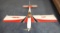 RED/WHITE MERIDIAN 17CC GAS AIRPLANE