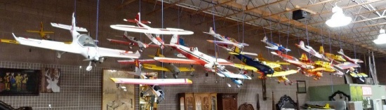 LARGE MODEL AIRPLANE COLLECTION, JEWELRY, AND MORE