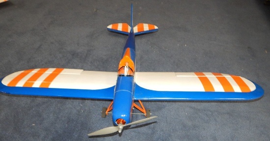 ORANGE/BLUE/WHITE FLY BABY ELECTRIC AIRPLANE
