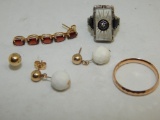 14K MIXED GOLD JEWELRY LOT
