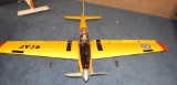 YELLOW/RED RCAF GAS ENGINE AIRPLANE
