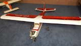 RED/WHITE KADET SENIOR 654S NITRO AIRPLANE