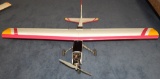 WHITE/PINK/YELLOW G46 ELECTRIC AIRPLANE