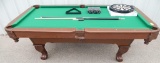 NEW POOL TABLE WITH DART BOARD