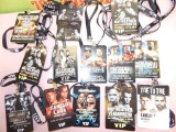 LARGE LOT OF BOXING VIP COLLECTIBLE PASSES