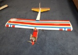 RED/WHITE/YELLOW/BLUE MOTORIZED AIRPLANE