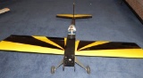 BLACK/RED/YELLOW  AIRPLANE (JUST A SHELL) NO ENGINE