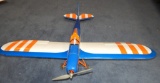 ORANGE/BLUE/WHITE FLY BABY ELECTRIC AIRPLANE