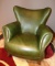 NEW GENUINE LEATHER ARM CHAIR BY ANCORA