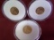 3 US $5.00 1/10TH OZ GOLD COINS